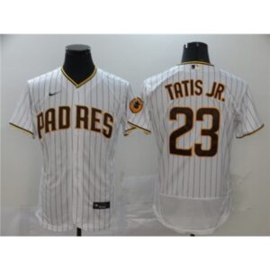 6863296171392_1 Toddlers San Diego Padres #23 Fernando Tatis Jr. White Stitched Jersey