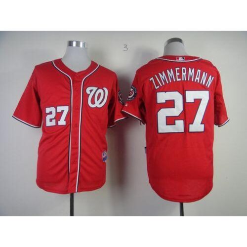 686329cf7d5fb_1 Nationals #27 Jordan Zimmermann Red Cool Base Stitched MLB Jersey