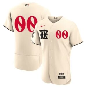68632a464037b_1 Men's Texas Rangers Customized Cream 2023 City Connect Flex Base Stitched Baseball Jersey