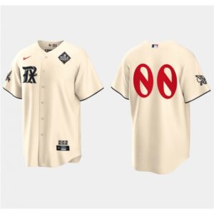 68632a76d994a_1 Men's Texas Rangers ACTIVE Player Custom Cream 2023 World Series City Connect Stitched Baseball Jersey