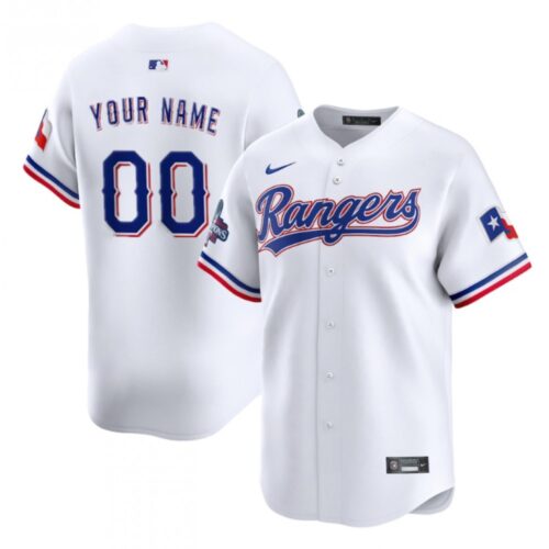 68632a85c1ecf_1 Men's Texas Rangers ACTIVE Player Custom White 2023 World Series Stitched Baseball Jersey