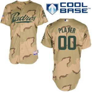 68632b2a2ac11_1 Padres Customized Authentic Desert Camouflage Cool Base MLB Jersey