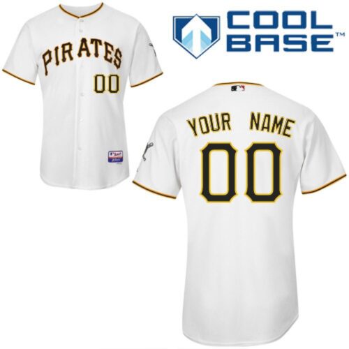 68632b43782b6_1 Pirates Customized Authentic White Cool Base MLB Jersey