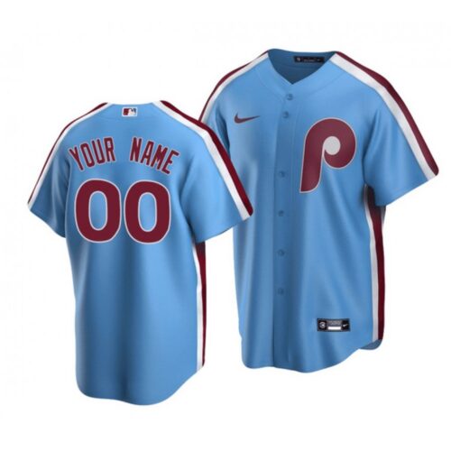 68632b6c365bb_1 Men's Philadelphia Phillies Customized Light Blue Cool Base Stitched Baseball Jersey