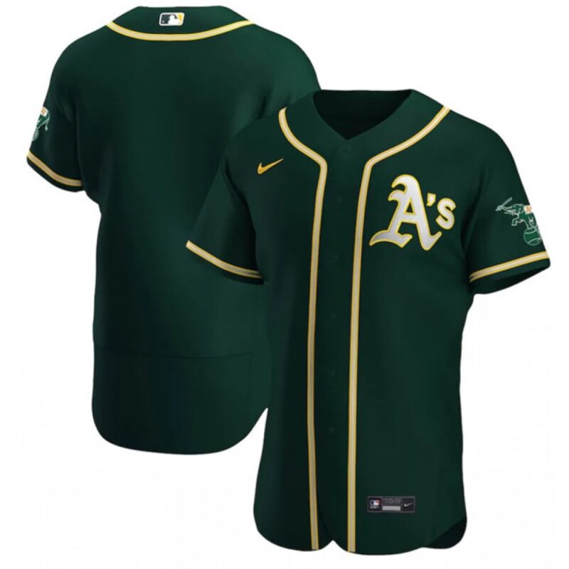 68632b9eebe03_1 Men's Oakland Athletics Customized Stitched MLB Jersey