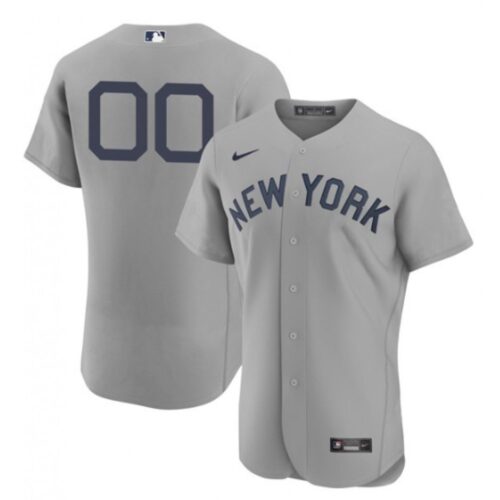 68632bcf97acd_1 Men's New York Yankees Grey ACTIVE PLAYER Custom 2021 Grey Field of Dreams Flex Base Stitched Baseball Jersey