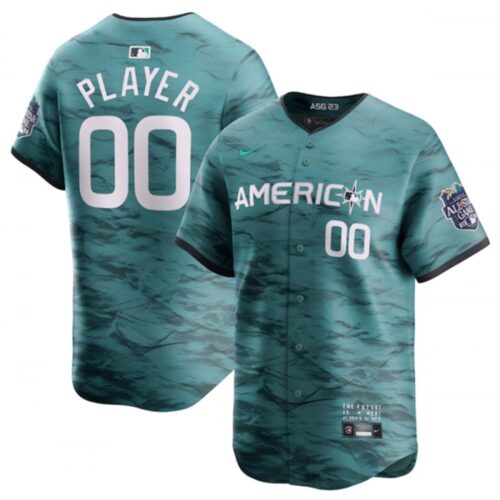 68632bd492e40_1 Men's New York Yankees ACTIVE Player Custom Teal 2023 All-star Cool Base Stitched Baseball Jersey