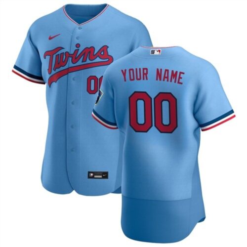 68632bd74d7a7_1 Men's Minnesota Twins Blue Customized Stitched MLB Jersey