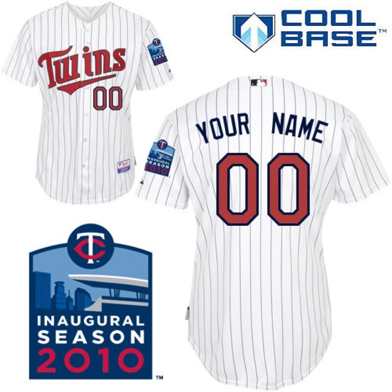 68632be673047_1 Twins Personalized Authentic White 2010 Cool Base MLB Jersey