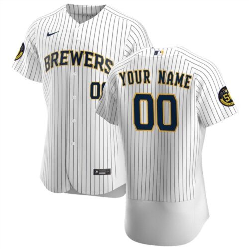 68632bf2ed93d_1 Men's Milwaukee Brewers Customized Stitched MLB Jersey