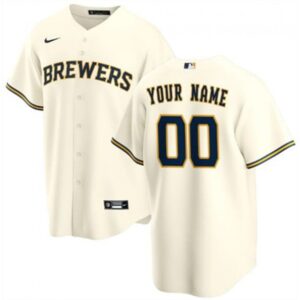 68632bf7db1c3_1 Men's Milwaukee Brewers Customized Stitched MLB Jersey