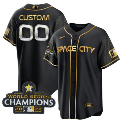 68632c82ada22_1 Men's Houston Astros ACTIVE Player Custom Black Gold 2022 World Series Champions Stitched Baseball Jersey