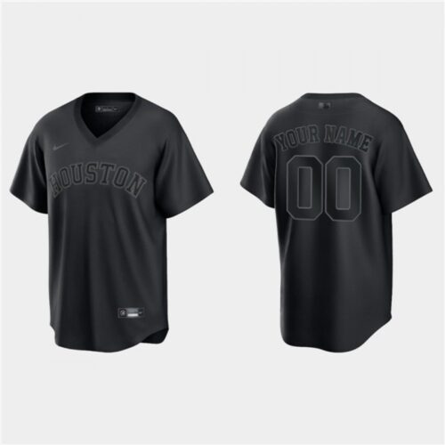 68632c8565601_1 Men's Houston Astros ACTIVE Player Custom Black Pitch Black Fashion Replica Stitched Jersey