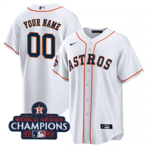 68632caec49c1_1 Men's Houston Astros ACTIVE Player Custom White 2022 World Series Champions Cool Base Stitched Baseball Jersey