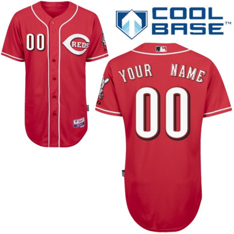 68632d6aaea26_1 Reds Personalized Authentic Red MLB Jersey