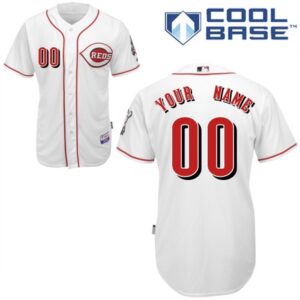 68632d6d36ca7_1 Reds Personalized Authentic White MLB Jersey