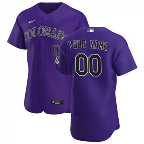 68632d7c982c6_1 Men's Colorado Rockies Purple Customized Stitched MLB Jersey