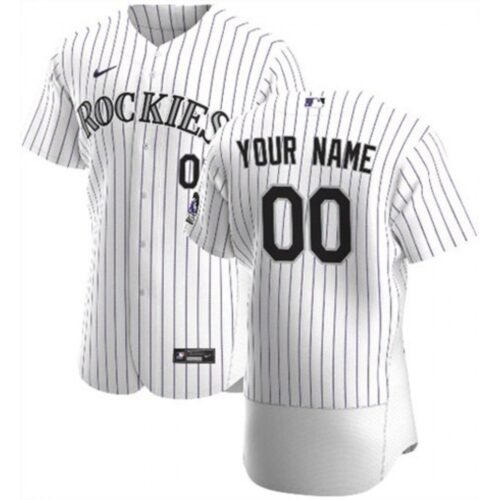 68632d7fafc97_1 Men's Colorado Rockies White Customized Stitched MLB Jersey