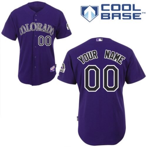 68632d8735801_1 Rockies Personalized Authentic Purple MLB Jersey