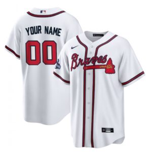 68632dbe6243c_1 Men's Atlanta Braves ACTIVE Player Custom 2021 White World Series Champions Cool Base Stitched Jersey