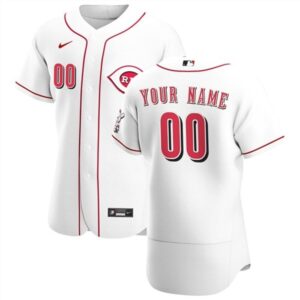 68632e289131d_1 Men's Cincinnati Reds White Customized Stitched MLB Jersey