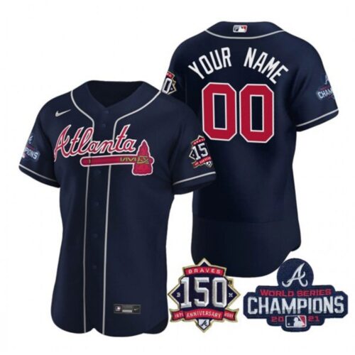 68632e3804acd_1 Men's Atlanta Braves Customized 2021 Navy World Series Champions With 150th Anniversary Flex Base Stitched Jersey