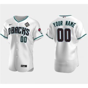 68632e94aec2b_1 Men's Arizona Diamondbacks Actve Player Custom White 2023 World Series Flex Base Stitched Jersey