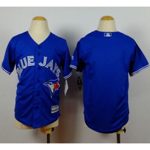 68632f06f0eb3_1 Blue Jays Blank Blue Cool Base Stitched Youth MLB Jersey