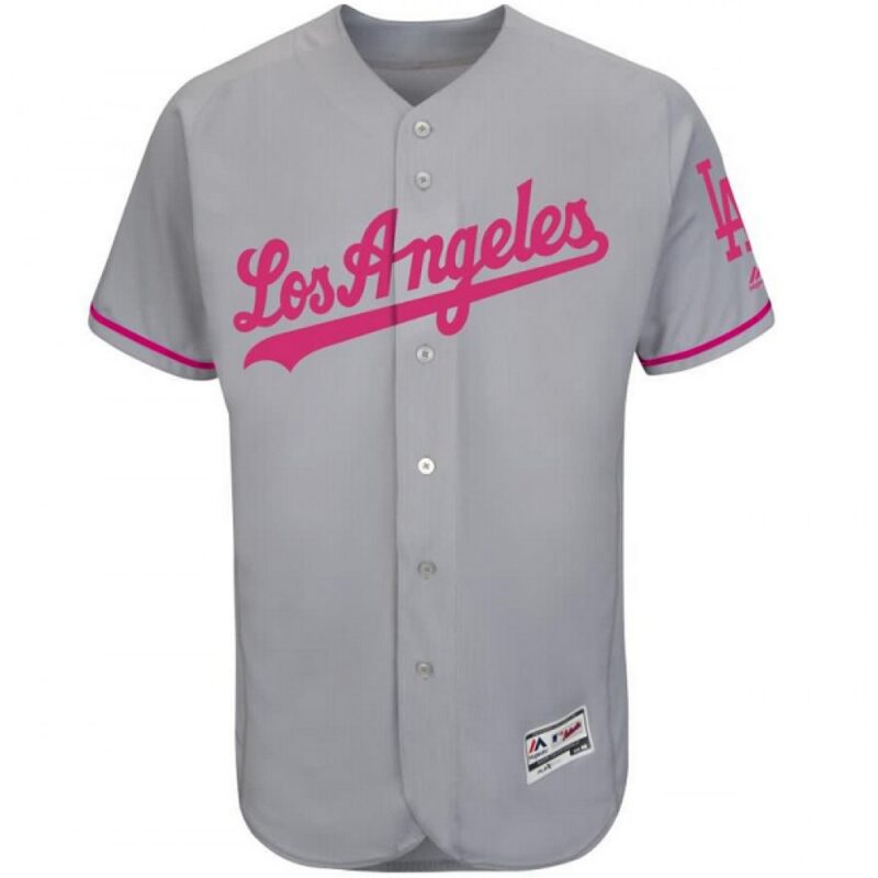68632f0bd1321_1 Toddler Los Angeles Dodgers Blank Grey Stitched Baseball Jersey