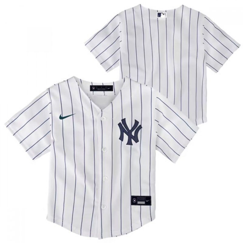 68632f1549c71_1 Toddler New York Yankees Blank White Stitched Baseball Jersey