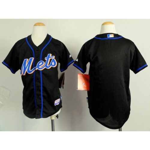 68632f1f2796b_1 Mets Blank Black Cool Base Stitched Youth MLB Jersey