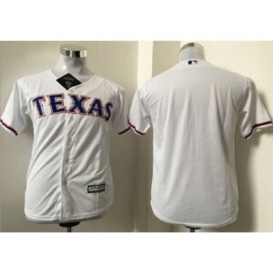 68632f7122524_1 Rangers Blank White Cool Base Stitched Youth MLB Jersey