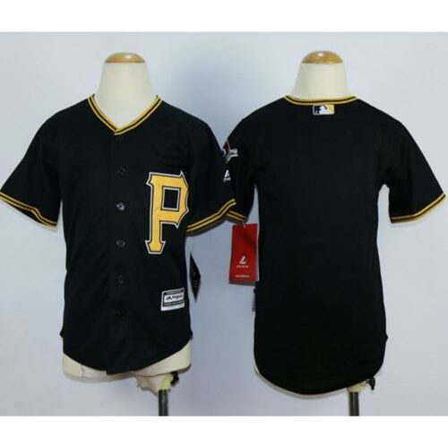 68632f932c20c_1 Pirates Blank Black Cool Base Stitched Youth MLB Jersey