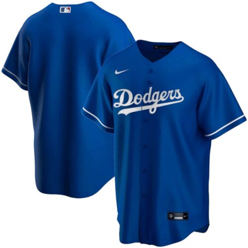 6863301c96abd_1 Youth Los Angeles Dodgers Blank Blue Cool Base Stitched MLB Jersey