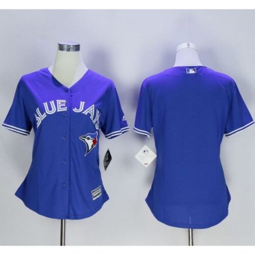 686330b489afa_1 Blue Jays Blank Blue Women's Fashion Stitched MLB Jersey