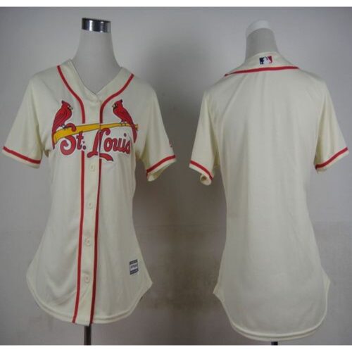 686330ec148f3_1 Cardinals Blank Cream Alternate Women's Stitched MLB Jersey