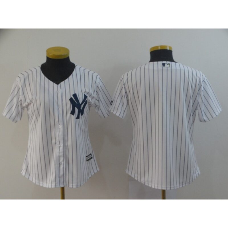 6863314a0ed02_1 Women's New York Yankees White Cool Base Stitched MLB Jersey(Run Small)