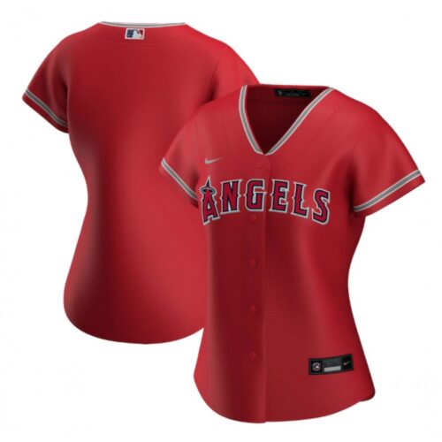 6863320ca831b_1 Women's Los Angeles Angels Blank Red Stitched Baseball Jersey(Run Small)