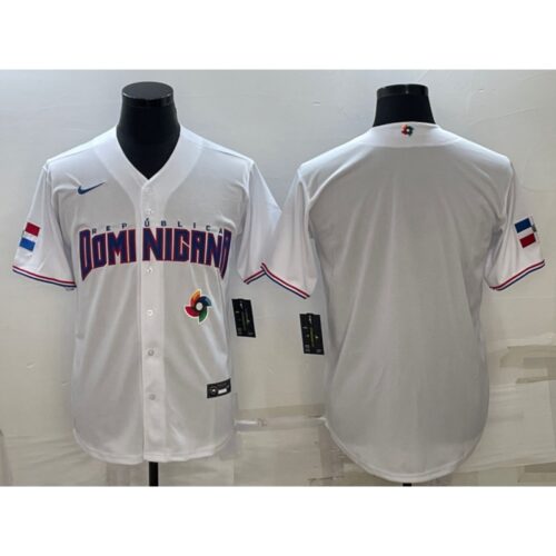 686332f84954b_1 Men's Dominican Republic Baseball Blank 2023 White World Baseball Classic Stitched Jersey