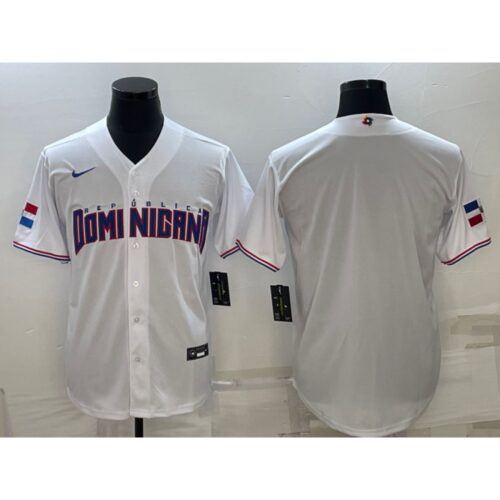 686332fac7954_1 Men's Dominican Republic Baseball Blank 2023 White World Baseball Classic Stitched Jersey