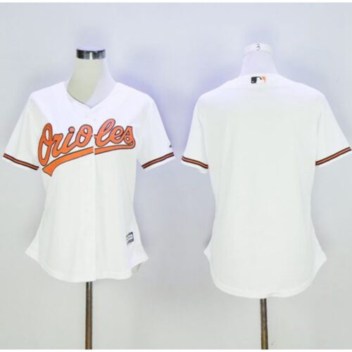6863334a633e2_1 Orioles Blank White Women's Home Stitched MLB Jersey