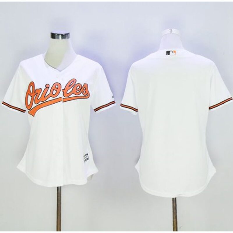 6863334a633e2_1 Orioles Blank White Women's Home Stitched MLB Jersey