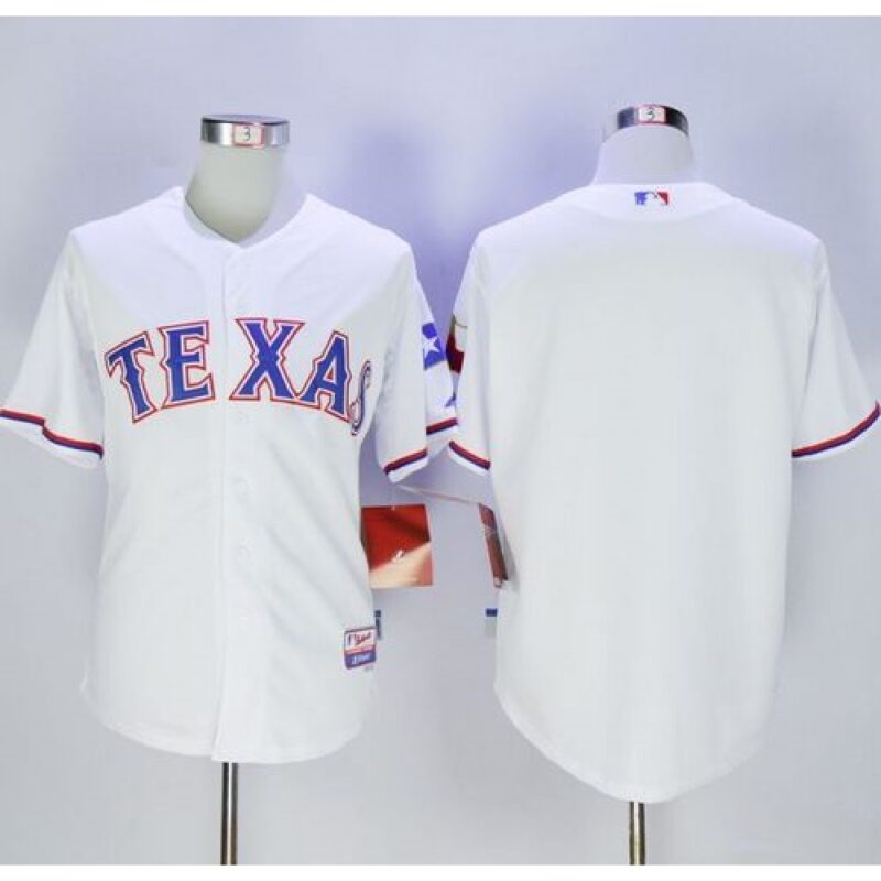 686333d15984a_1 Rangers Blank White Cool Base Stitched MLB Jersey