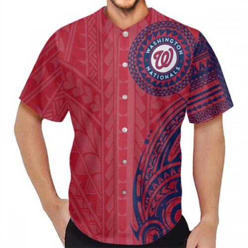 686333f16d90f_1 Men's Washington Nationals Red Baseball Jersey