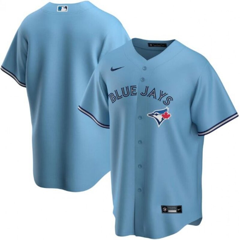 6863343a81bde_1 Men's Toronto Blue Jays Blank Blue Cool Base Stitched Jersey