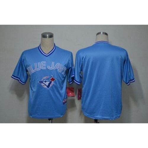68633456b3316_1 Blue Jays Blank Light Blue Stitched MLB Jersey