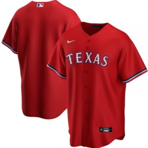 6863349313d9b_1 Men's Texas Rangers Blank Red Stitched MLB Jersey