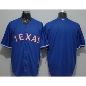 686334d330113_1 Rangers Blank Blue New Cool Base Stitched MLB Jersey