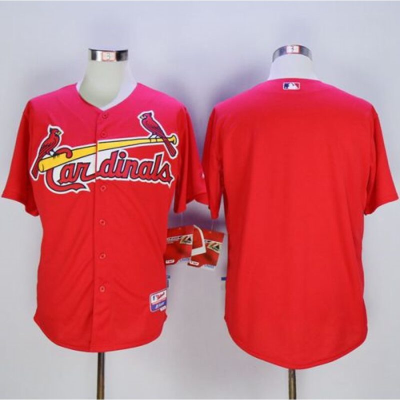 686334f5d4605_1 Cardinals Blank Red Cool Base Stitched MLB Jersey