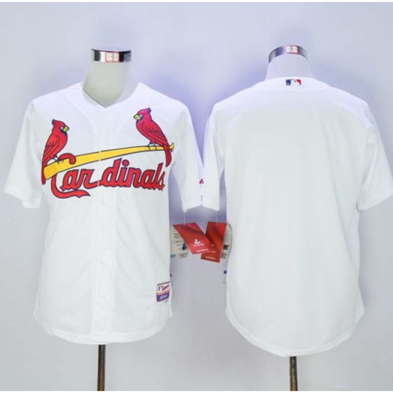 686334f8b8551_1 Cardinals Blank White Cool Base Stitched MLB Jersey